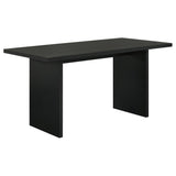Decker 70-inch Rectangular Wood Counter Height Dining Table Black | 193958BLK