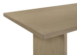 Decker 70-inch Rectangular Wood Counter Height Dining Table Natural Oak | Brown Natural Oak | 193958NAT