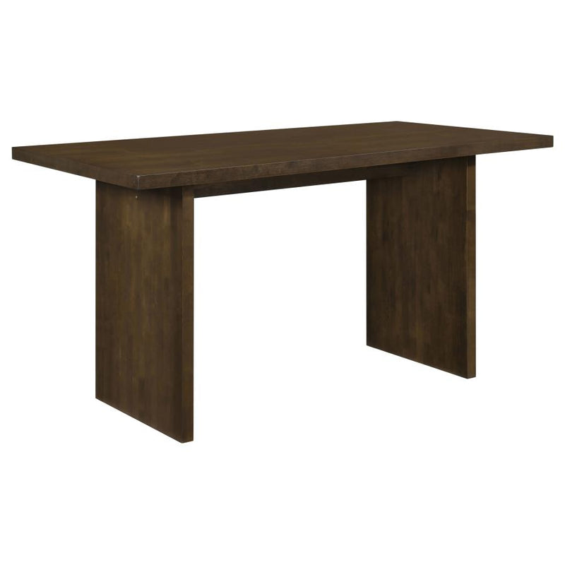 Decker 70-inch Rectangular Wood Counter Height Dining Table Black