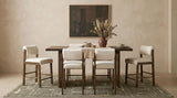 Decker 70-inch Rectangular Wood Counter Height Dining Table Dark Walnut | Brown | Dark Walnut | 193958WAL