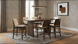 Decker 70-inch Rectangular Wood Counter Height Dining Table Dark Walnut | Brown | Dark Walnut | 193958WAL