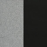Mellor Fabric Upholstered Swivel Counter Chair Grey (Set of 2) | Full | Grey | Grey / Matte Black | 193999LGR