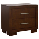 Jessica 2-drawer Nightstand Cappuccino | Brown | Cappuccino | 200712
