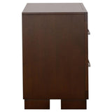 Jessica 2-drawer Nightstand Cappuccino | Brown | Cappuccino | 200712