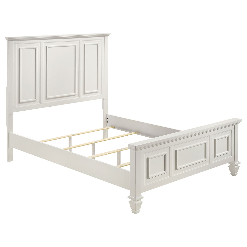Chloe 5-piece Queen Bedroom Set Cream White