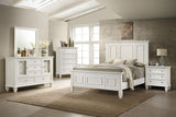 Sandy Beach 3-drawer Nightstand Cream White | Full | Ivory | Cream White | 201302