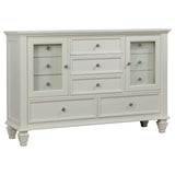 Sandy Beach 11-drawer Dresser Cream White | Full | Ivory | Cream White | 201303