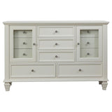 Sandy Beach 11-drawer Dresser Cream White | Full | Ivory | Cream White | 201303