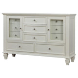 Sandy Beach 11-drawer Dresser Cream White | Full | Ivory | Cream White | 201303