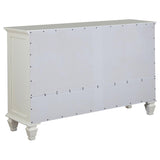 Sandy Beach 11-drawer Dresser Cream White | Full | Ivory | Cream White | 201303