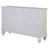 Sandy Beach 11-drawer Dresser Cream White | Full | Ivory | Cream White | 201303