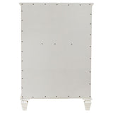 Sandy Beach 5-drawer Bedroom Chest Cream White | Full | Ivory | Cream White | 201305