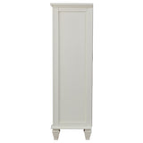 Sandy Beach 8-drawer Door Chest Cream White | Ivory | Cream White | 201308