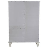 Sandy Beach 8-drawer Door Chest Cream White | Ivory | Cream White | 201308