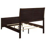 Carlton Wood California King Panel Bed Cappuccino | Brown | Cappuccino | 202091KW