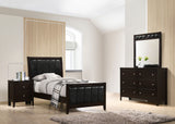Carlton 4-piece Twin Bedroom Set Cappuccino | Twin / 4-piece | 202091T-S4