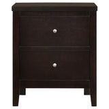 Carlton 4-piece Twin Bedroom Set Cappuccino | Gallery | 202091T-S4 202091F-S4 202091Q-S4 202091KE-S4 202091KW-S4 202091T-S5 202091F-S5 202091Q-S5 202091KE-S5 202091KW-S5