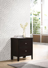 Carlton 2-drawer Nightstand Cappuccino | King | Brown | Cappuccino | 202092