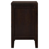 Carlton 2-drawer Nightstand Cappuccino | King | Brown | Cappuccino | 202092