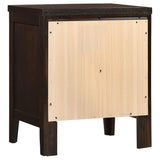 Carlton 2-drawer Nightstand Cappuccino | King | Brown | Cappuccino | 202092