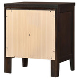 Carlton 2-drawer Nightstand Cappuccino | King | Brown | Cappuccino | 202092