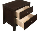 Carlton 2-drawer Nightstand Cappuccino | King | Brown | Cappuccino | 202092