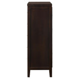 Carlton 5-drawer Bedroom Chest Cappuccino | Brown | Cappuccino | 202095