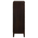 Carlton 5-drawer Bedroom Chest Cappuccino | Brown | Cappuccino | 202095