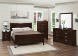 Louis Philippe 4-piece Twin Bedroom Set Cappuccino | Full / 5-piece | 202411F-S5