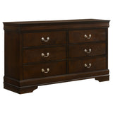Louis Philippe 4-piece Twin Bedroom Set Cappuccino | Gallery | 202411T-S4 202411F-S4 202411Q-S4 202411KE-S4 202411T-S5 202411F-S5 202411Q-S5 202411KE-S5