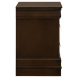 Louis Philippe 2-drawer Nightstand Cappuccino | Brown | Cappuccino | 202412