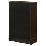 Louis Philippe 5-drawer Bedroom Chest Cappuccino | Brown | Cappuccino | 202415