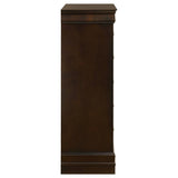 Louis Philippe 5-drawer Bedroom Chest Cappuccino | Brown | Cappuccino | 202415