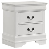 Louis Philippe 4-piece Twin Bedroom Set White | Gallery | 202441T-S4 202441F-S4 202441Q-S4 202441KE-S4 202441T-S5 202441F-S5 202441Q-S5 202441KE-S5