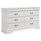 Louis Philippe 4-piece Twin Bedroom Set White | Gallery | 202441T-S4 202441F-S4 202441Q-S4 202441KE-S4 202441T-S5 202441F-S5 202441Q-S5 202441KE-S5