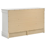 Louis Philippe 4-piece Twin Bedroom Set White | Gallery | 202441T-S4 202441F-S4 202441Q-S4 202441KE-S4 202441T-S5 202441F-S5 202441Q-S5 202441KE-S5