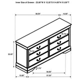 Louis Philippe 4-piece Twin Bedroom Set White | Gallery | 202441T-S4 202441F-S4 202441Q-S4 202441KE-S4 202441T-S5 202441F-S5 202441Q-S5 202441KE-S5