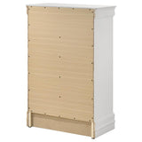 Louis Philippe 5-drawer Bedroom Chest White | White | 202445