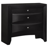 Briana 4-piece Eastern King Bedroom Set Black | Black | 202701KE-S4
