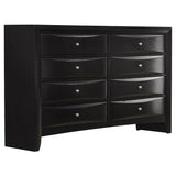 Briana 5-piece California King Bedroom Set Black | Black | 202701KW-S5