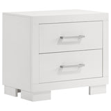 Jessica 4-piece Queen LED Bedroom Set Snow White | Gallery | 202990Q-S4 202990KE-S4 202990Q-S5 202990Q-S5P 202990KE-S5 202990KE-S5P 202990Q-S6P 202990KE-S6P