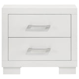 Jessica 4-piece Queen LED Bedroom Set Snow White | Gallery | 202990Q-S4 202990KE-S4 202990Q-S5 202990Q-S5P 202990KE-S5 202990KE-S5P 202990Q-S6P 202990KE-S6P