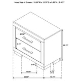 Jessica 4-piece Queen LED Bedroom Set Snow White | Gallery | 202990Q-S4 202990KE-S4 202990Q-S5 202990Q-S5P 202990KE-S5 202990KE-S5P 202990Q-S6P 202990KE-S6P