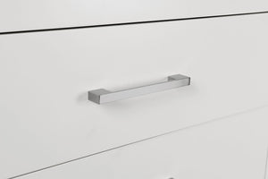 Jessica 6-drawer Dresser with Mirror Snow White