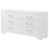 Jessica 6-drawer Dresser Snow White | Full | White | Snow White | 202993