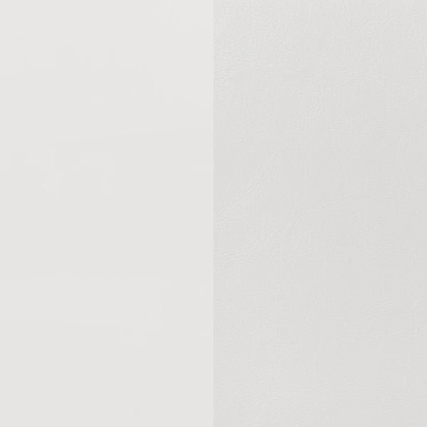 Lorenzo Wood Queen LED Panel Bed White High Gloss