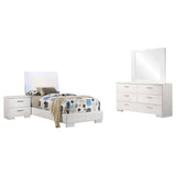 Felicity 4-piece Twin Bedroom Set White High Gloss | Gallery | 203500T-S4 203500T-S4L 203511T-S4 203500F-S4 203500F-S4L 203511F-S4 203500Q-S4 203500Q-S4L 203511Q-S4 203500KE-S4 203500KE-S4L 203511KE-S4 203511KW-S4 203500T-S5 203500T-S5L 203511T-S5 203500F-S5 203500F-S5L 203511F-S5 203500Q-S5 203500Q-S5L 203511Q-S5 203500KE-S5 203500KE-S5L 203511KE-S5 203511KW-S5 203500Q-S6 203500KE-S6