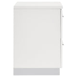 Felicity 2-drawer Nightstand White High Gloss | White | White High Gloss | 203502