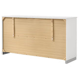 Felicity 6-drawer Dresser White High Gloss | White | White High Gloss | 203503