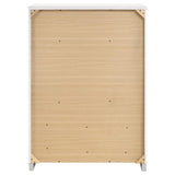 Felicity 5-drawer Bedroom Chest White High Gloss | White | White High Gloss | 203505